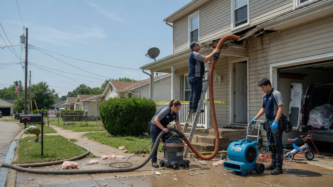 Water Damage Restoration in Chesterfield, IL near me